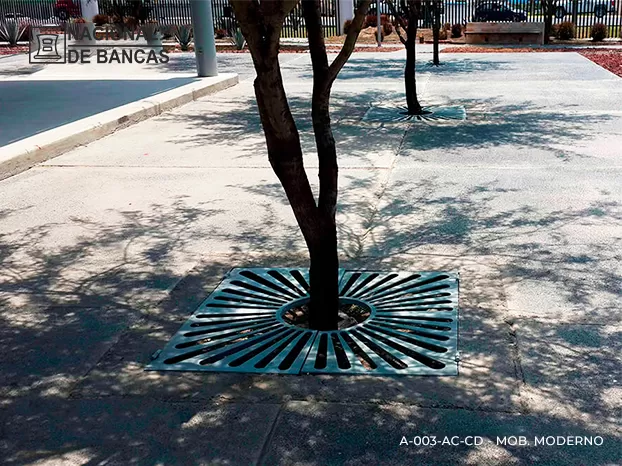 arriates de acero de Nacional de Bancas