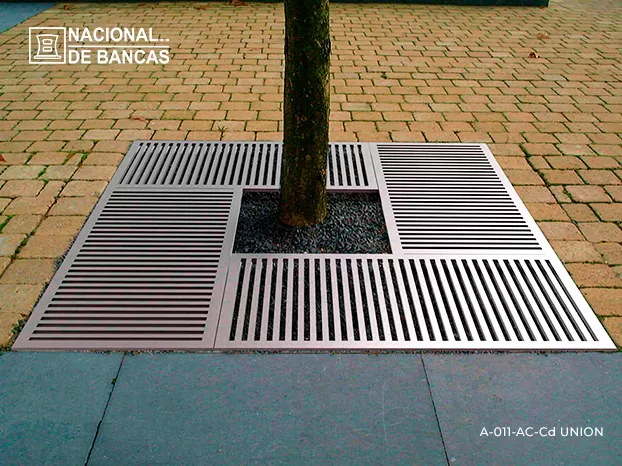 Arriates para protección de árboles