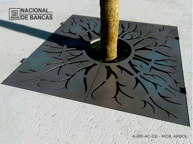Rejillas para arbol Nacional de bancas 1